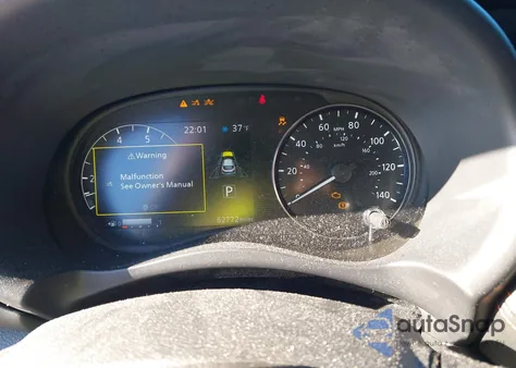 2021 Nissan Kicks Sr Xtronic Cvt из США, поврежденный, VIN 3N1CP5DV1ML524149